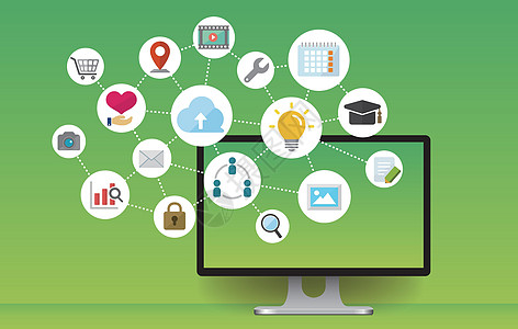 數(shù)據(jù)安全插畫 計算機軟件技術(shù)開發(fā)與銷售的新視角